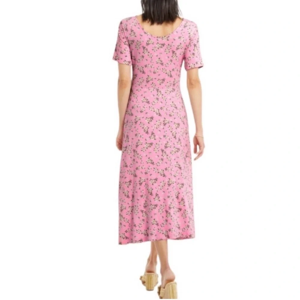 Draper James Pink Floral Dress - Picture 3 of 12